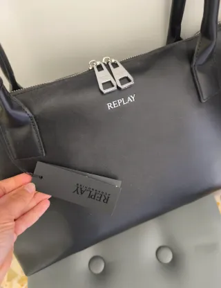 Borsa Replay Nera