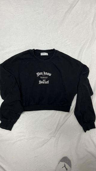 Sudadera negra