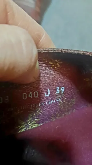 Zapatos Camper Mujer Burdeos Talla 39