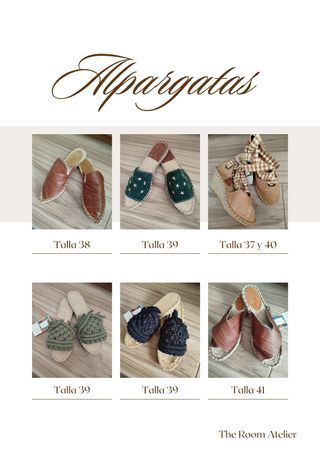 Lote de alpargatas y bolsos