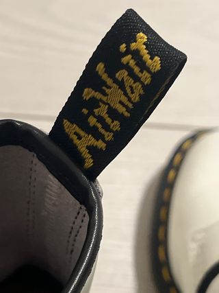 DR. MARTENS 1460 WHITE SMOOTH - Blanco