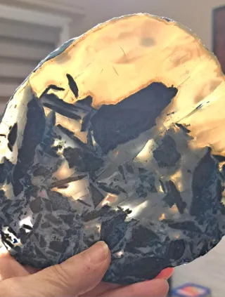 Fetta di agata speciale