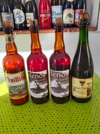 Bottiglie antiche decorative