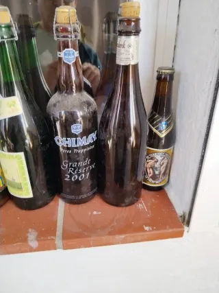 Bottiglie antiche decorative