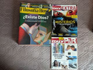 Pack Revistas Time, Filosofia Hoy, Muy interesante