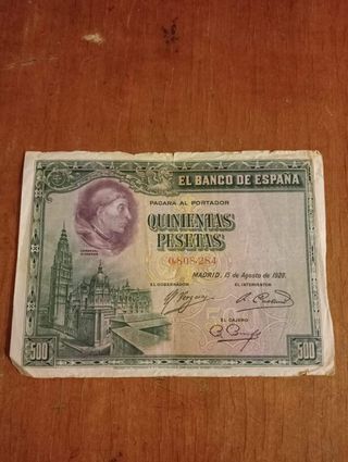 Billete antiguos