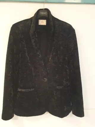 Blazer Yes Zee in ciniglia nero