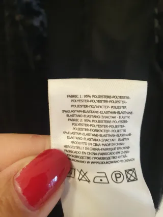 Blazer Yes Zee in ciniglia nero