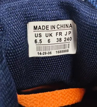 Zapatillas New Balance 574 Azul Naranja