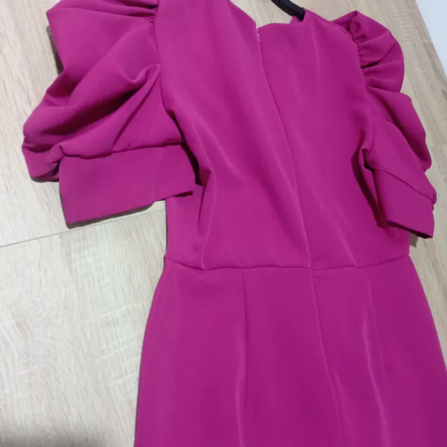 Vestido talla L color buganvilla