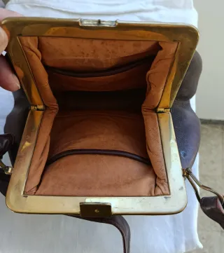 Bolso antiguo piel cocodrilo