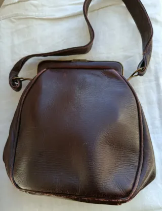 Bolso antiguo piel cocodrilo