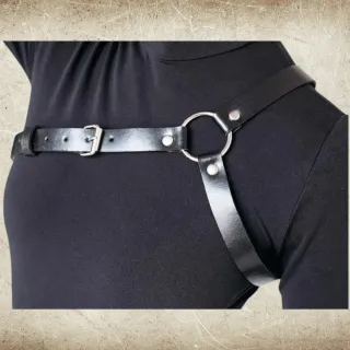 Harness cinghia body cintura corpo Unisex pelle dc