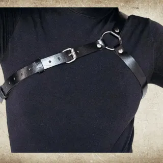 Harness cinghia body cintura corpo Unisex pelle dc