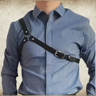 Harness cinghia body cintura corpo Unisex pelle dc