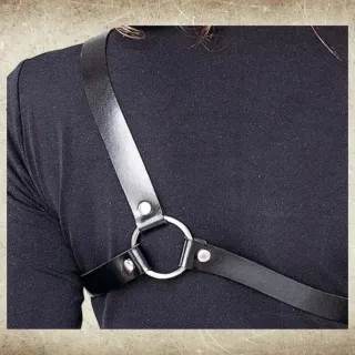 Harness cinghia body cintura corpo Unisex pelle dc