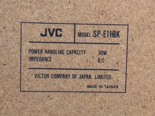 Equipo de música JVC UX-S59