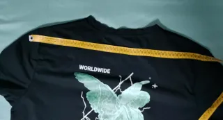 Camiseta negra hombre