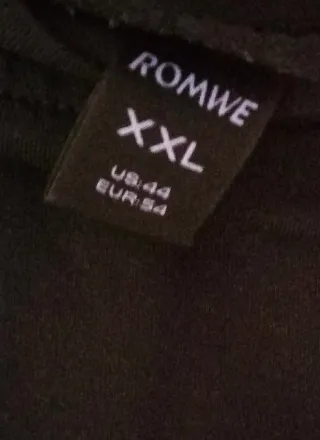 Camiseta negra hombre