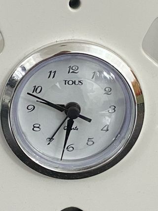 Reloj despertador Tous Oso Blanco