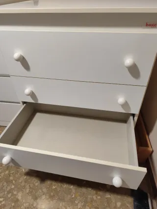 Cómoda,cambiador bebé