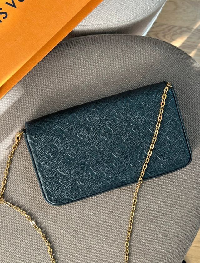 Louis Vuitton Felice Bolso Negro