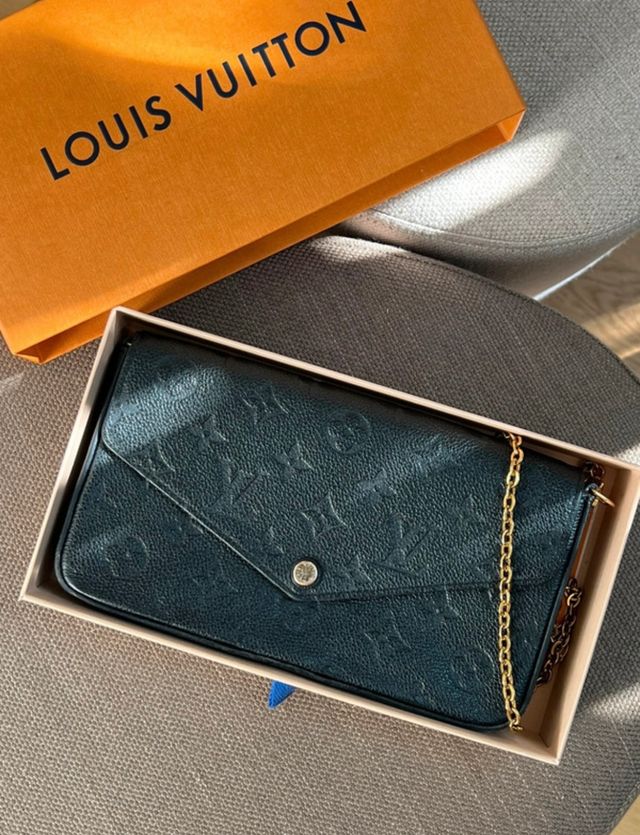 Louis Vuitton Felice Bolso Negro