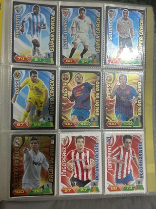 Álbum Adrenalyn XL 2011-12 COMPLETO