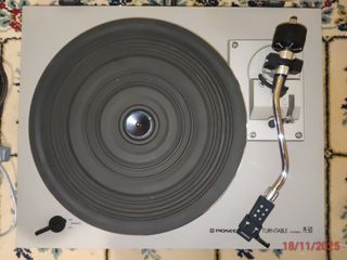 giradischi Pioneer PL512 da restaurare