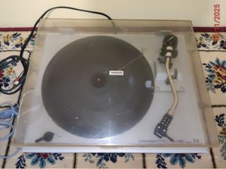 giradischi Pioneer PL512 da restaurare