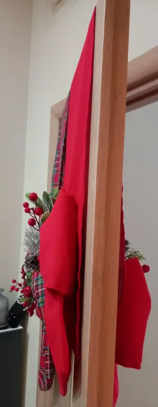 Fiocco natalizio copriporta