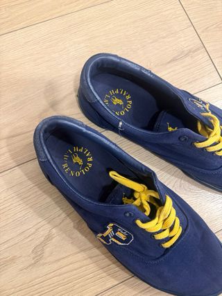 Zapatos Polo Ralph Lauren, blu, talla 43.