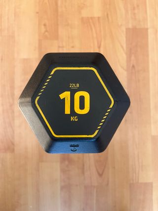 Mancuerna hexagonal 10 kg