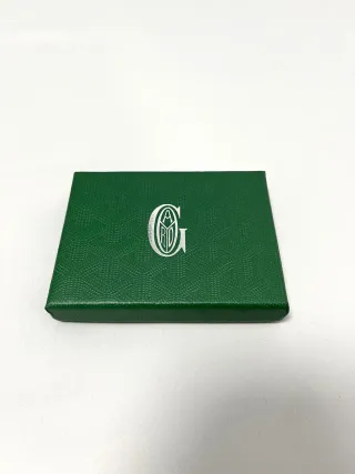 Tarjetero Goyard azul