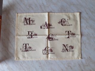 Mulino Bianco colazione tazzina brocca tovaglietta