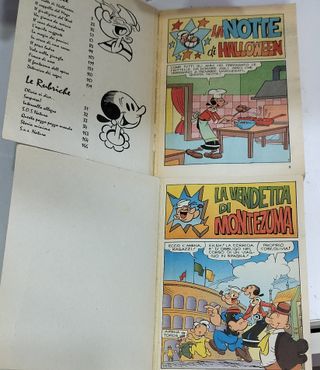 2 fumetti (1 doppio) Braccio di Ferro introvabili