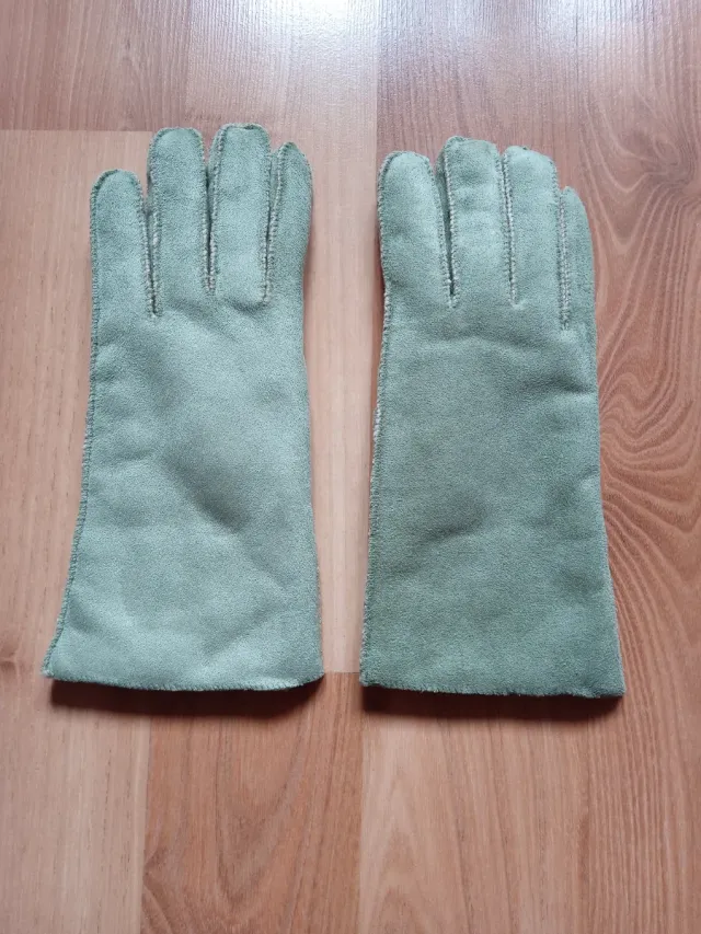 Guantes de ante sintético