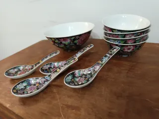 Set porcellana cinese vintage