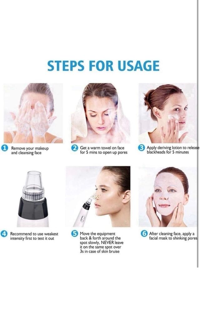 NUEVO! Limpiador de puntos negros/ espinillas nuev