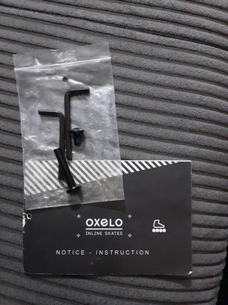 Patines en línea Oxelo ABEC3. T. 32-35 CON BOLSA