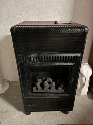 Estufa Gas Obergozo HBF-95 Efecto Chimenea!!!
