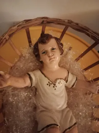 Bambin Gesù in culla