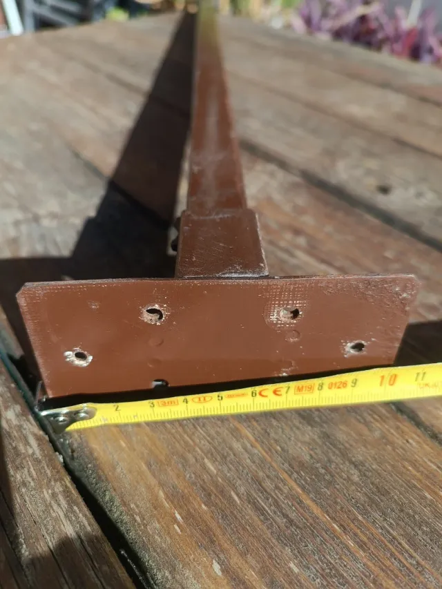 Pata de mesa para caravana plegable