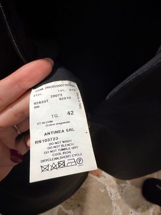 vestito tubino EMPORIO ARMANI