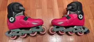Patines en línea número 34-36 con bolsa