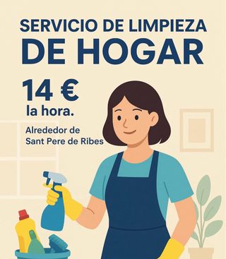 Limpeza de hogar y oficinas.