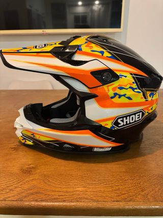 Casco Shoei VFX-W Turmoil TC-8 OFF Road Talla XL