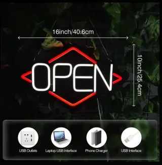 Lampada neon led <OPEN>