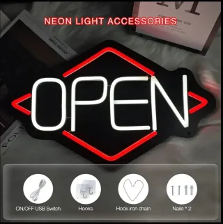 Lampada neon led <OPEN>