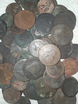 Lote monedas antiguas